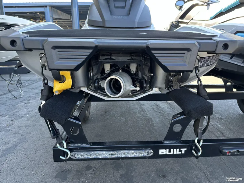 Slide: The Image of 2024 Yamaha WaveRunner VX Cruiser w/Audio on trailer, rear view. - 8