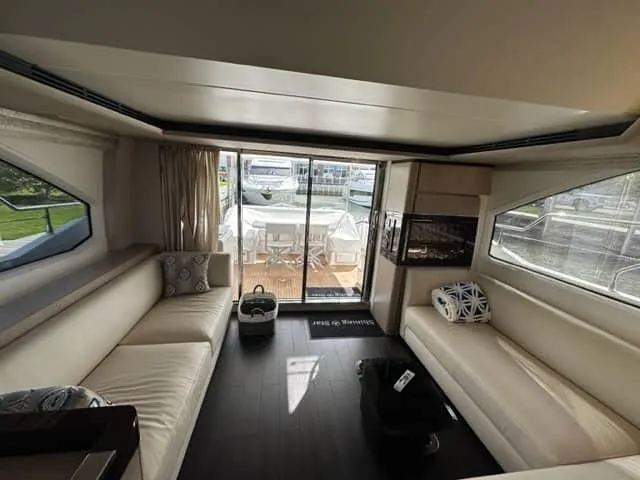 Slide: The Image of Looking aft from the Salon - 32