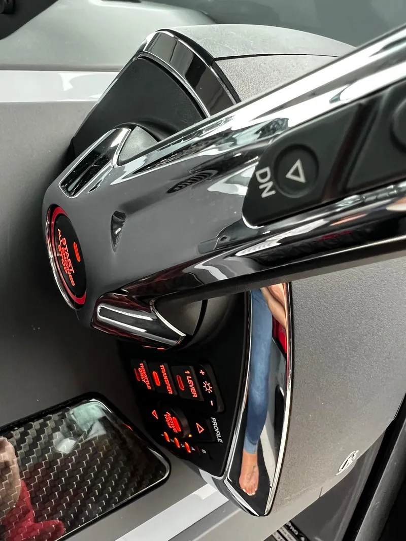 Slide: The Image of 2022 BRABUS Shadow 500 Cabin interior, featuring sleek control panel and modern design elements. - 30