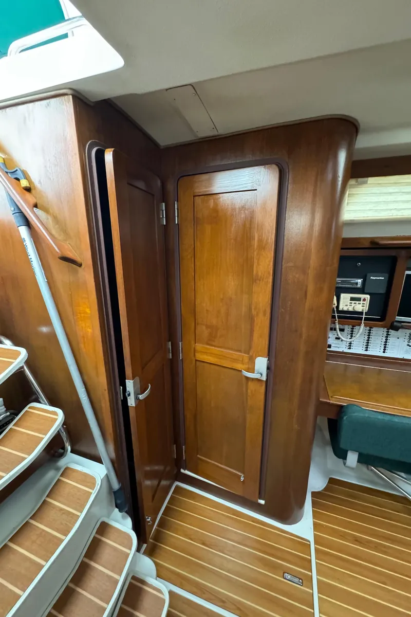 Slide: The Image of Aft Cabin and Head Doors - 77