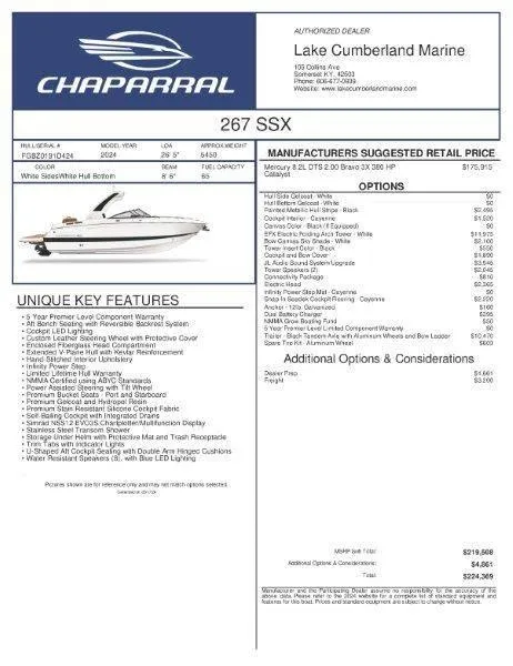 Slide: The Image of Chaparral 267 SSX 2024 - 79