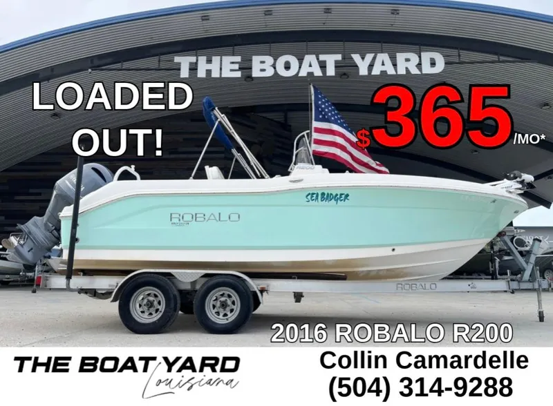 The Image of 2016 Robalo R200 Center Console boat for sale at The Boat Yard, Louisiana. - 0
