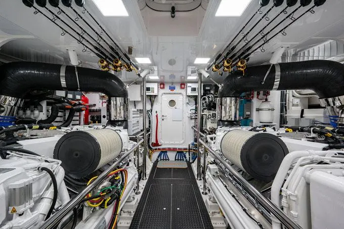 Slide: The Image of Engine Room Looking Forward - 81