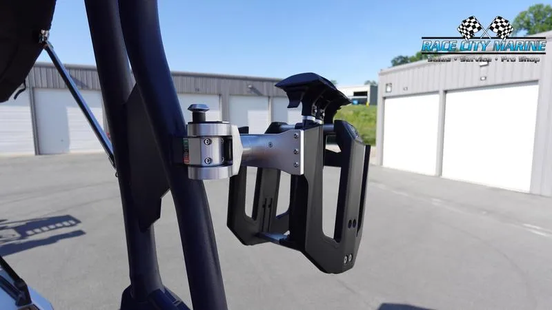 Slide: The Image of 2025 Nautique Super Air Nautique GS22 wakeboard rack at Race City Marine. - 35