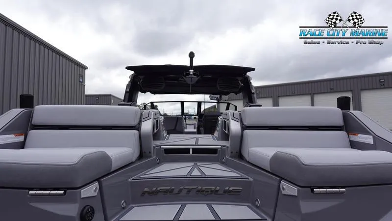 Slide: The Image of 2025 Nautique Super Air Nautique G25 Paragon boat interior at Race City Marine. - 15