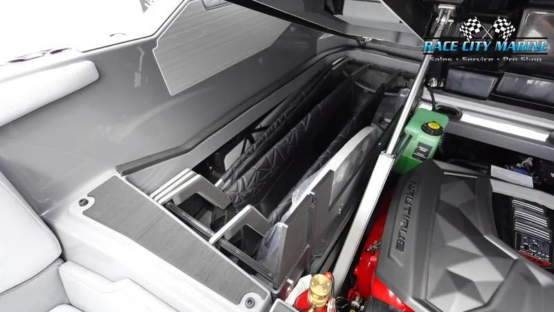 Slide: The Image of 2025 Nautique Super Air Nautique G25 Paragon engine compartment, detailed view. - 27