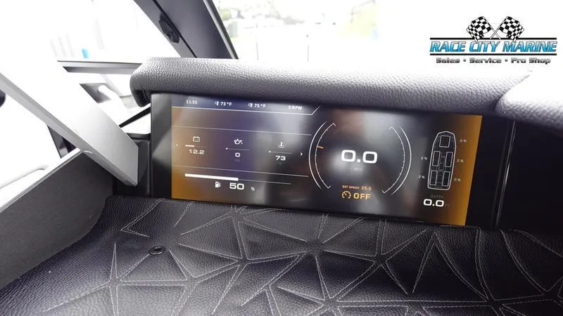 Slide: The Image of Dashboard of 2025 Nautique Super Air Nautique G25 Paragon with digital display. - 41