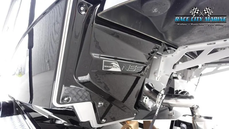 Slide: The Image of 2025 Nautique Super Air Nautique G25 Paragon boat detail at Race City Marine. - 9