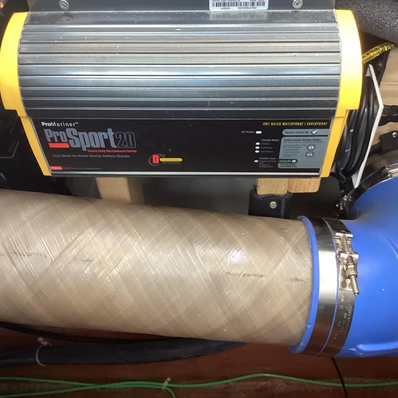 Slide: The Image of ProMariner ProSport 20 battery charger in 2021 Willis Beal 35 Extended Pilothouse. - 36