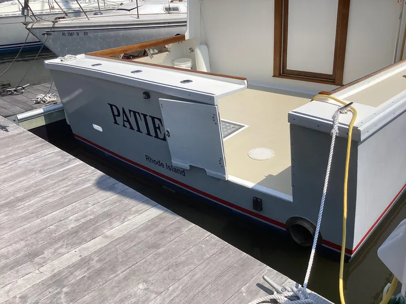 Slide: The Image of Willis Beal 35 Extended Pilothouse boat docked in Rhode Island, 2021 model. - 9