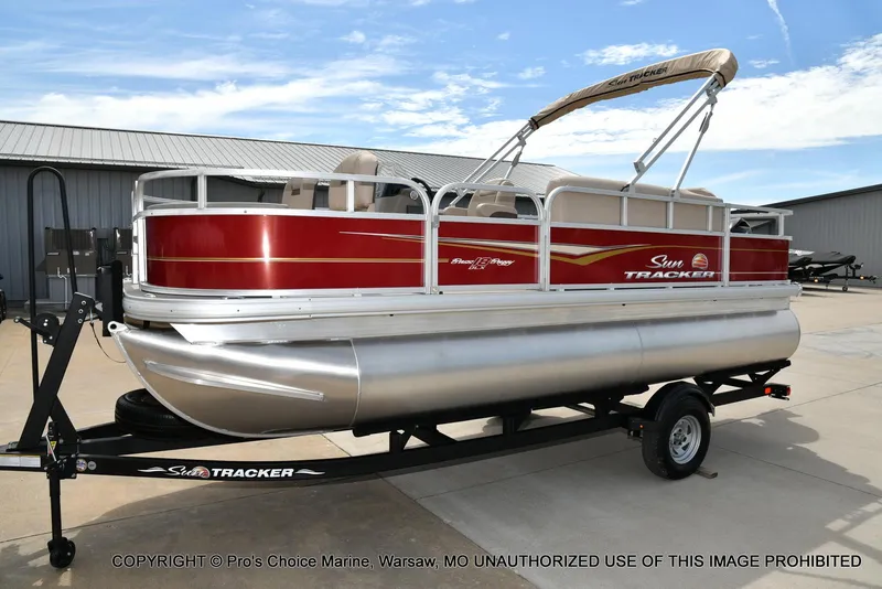 Slide: The Image of Sun Tracker Bass Buggy 18 DLX w/60HP CT 4 Stroke 2025 - 18