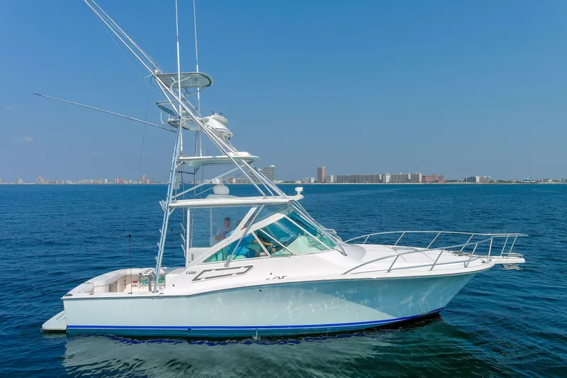 Slide: The Image of 2008 32 Cabo 32 Express B Reel Profile - 1