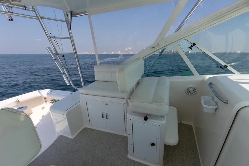 Slide: The Image of 2008 32 Cabo 32 Express B Reel Helm - 10