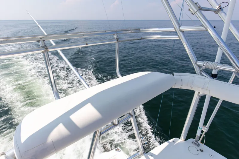 Slide: The Image of 2008 32 Cabo 32 Express B Reel Flybridge - 16