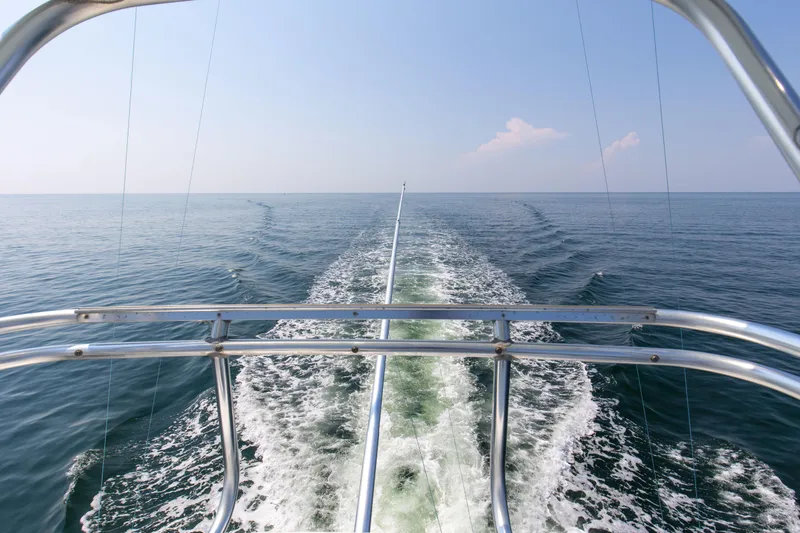 Slide: The Image of 2008 32 Cabo 32 Express B Reel Flybridge - 18