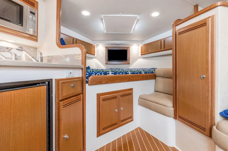 Slide: The Image of 2008 32 Cabo 32 Express B Reel Cabin - 2