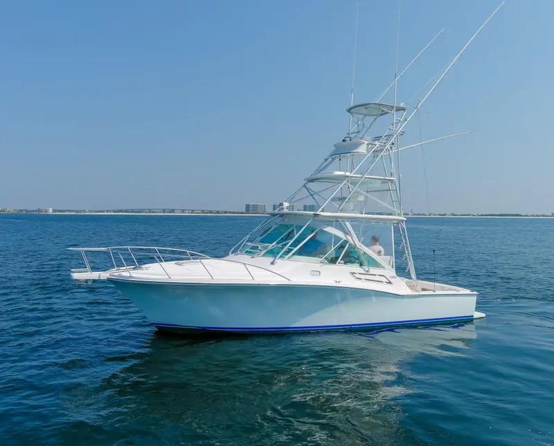 Slide: The Image of 2008 32 Cabo 32 Express B Reel Exterior - 31