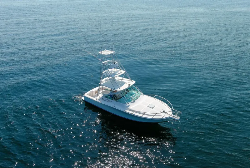 Slide: The Image of 2008 32 Cabo 32 Express B Reel Exterior - 33