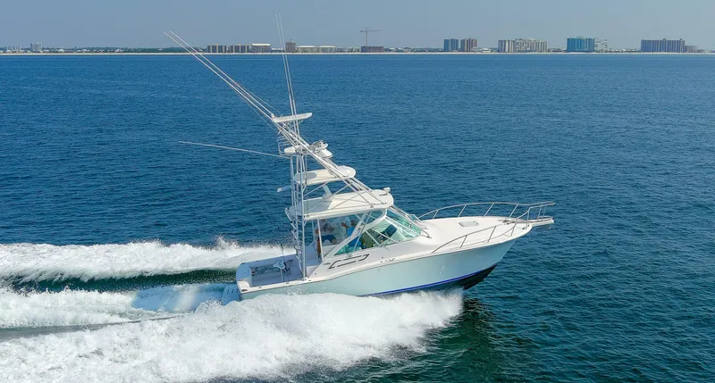 Slide: The Image of 2008 32 Cabo 32 Express B Reel Exterior - 35