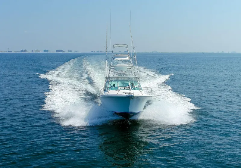 Slide: The Image of 2008 32 Cabo 32 Express B Reel Exterior - 36