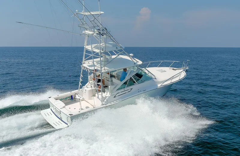 Slide: The Image of 2008 32 Cabo 32 Express B Reel Exterior - 37