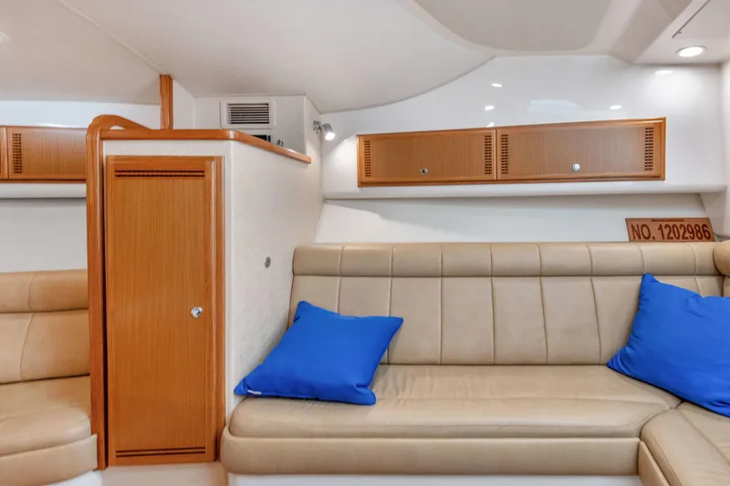 Slide: The Image of 2008 32 Cabo 32 Express B Reel Cabin - 4