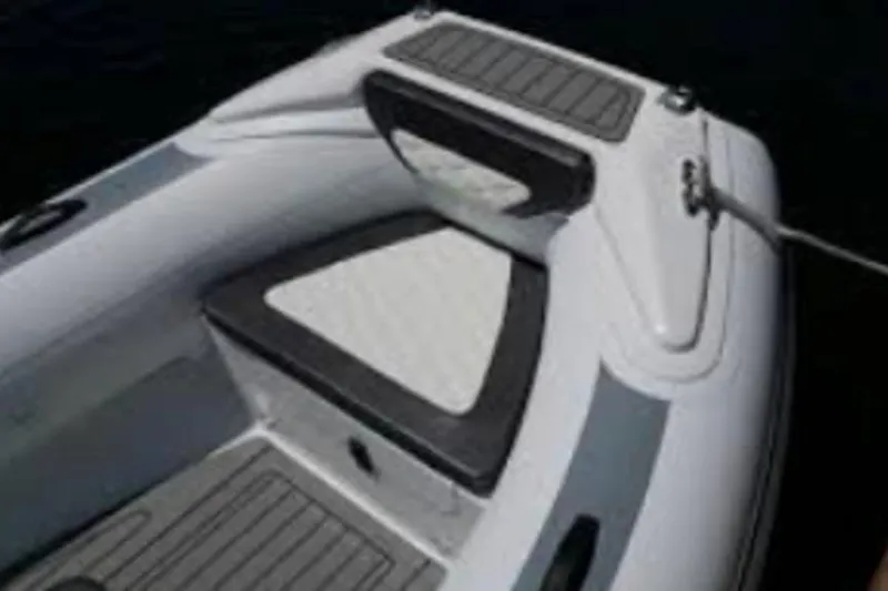 Slide: The Image of 2026 Highfield Sport460 boat interior with sleek seating and modern design. - 3
