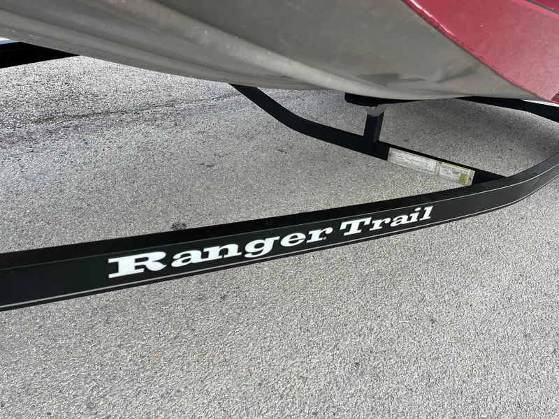 Slide: The Image of 2016 Ranger RT 178 Tournament Edition boat trailer, close-up view. - 10