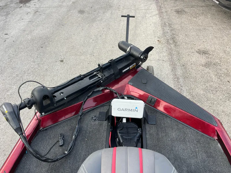 Slide: The Image of 2016 Ranger RT 178 Tournament edition boat with Garmin and Minn Kota equipment. - 43