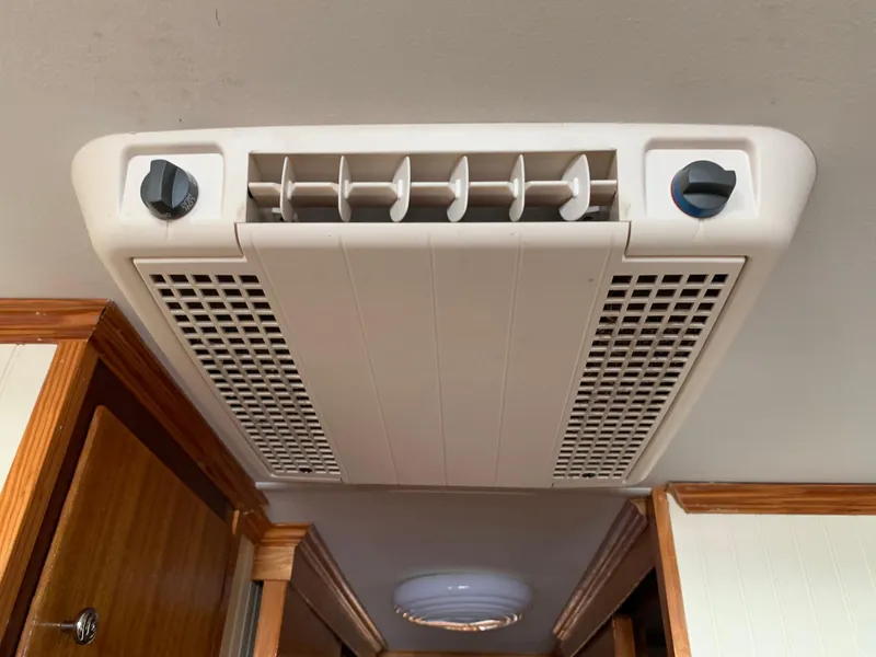Slide: The Image of Ceiling air vent in 1965 Lazy Days Custom RV interior. - 24