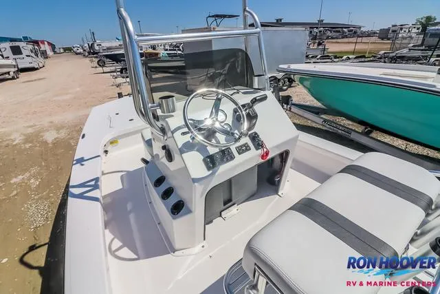 Slide: The Image of Igloo cooler on 2024 Majek Boats 18 M2, Ron Hoover RV & Marine Centers. - 16