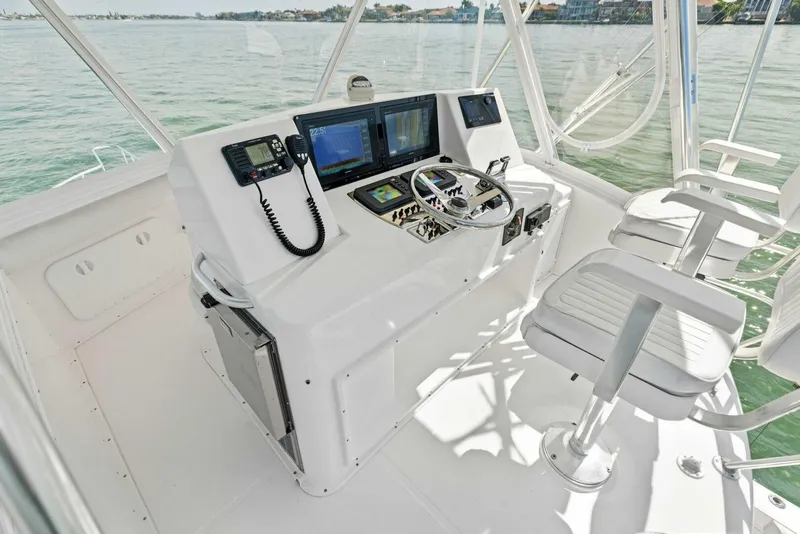 Slide: The Image of 2005 Cabo 35 Flybridge 'Bimini Twist' - 38