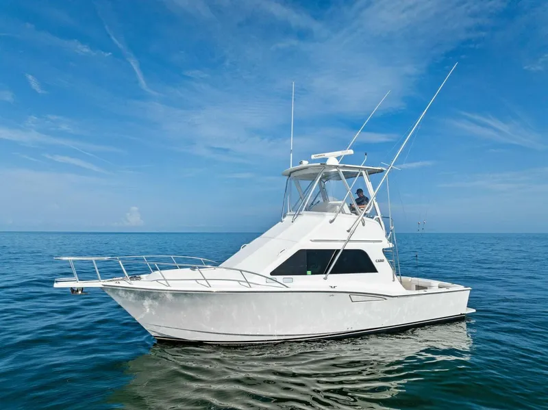 Slide: The Image of 2005 Cabo 35 Flybridge 'Bimini Twist' - 51