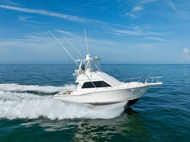 Slide: The Image of 2005 Cabo 35 Flybridge 'Bimini Twist' - 58