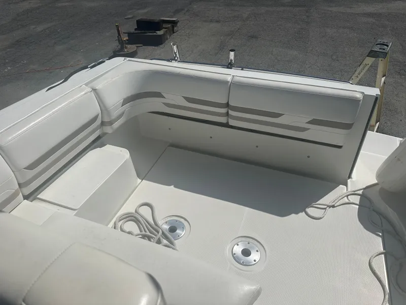 Slide: The Image of Interior of a 2000 Formula 31 Performance Cruiser boat. - 6