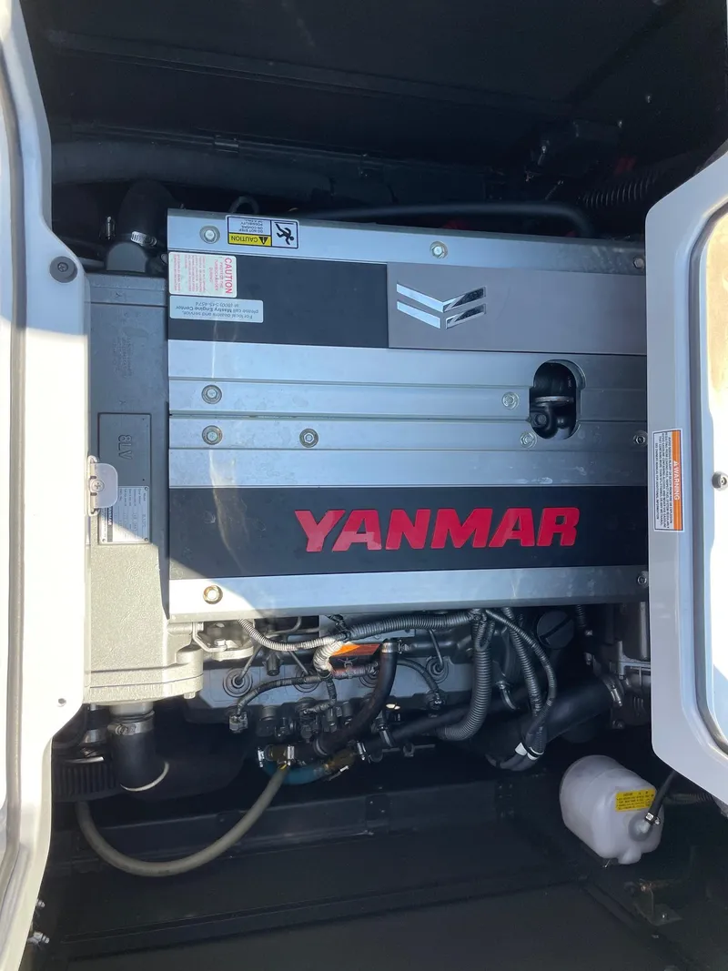 Slide: The Image of Yanmar engine in 2022 Nautique Super Air Nautique G25 boat. - 15