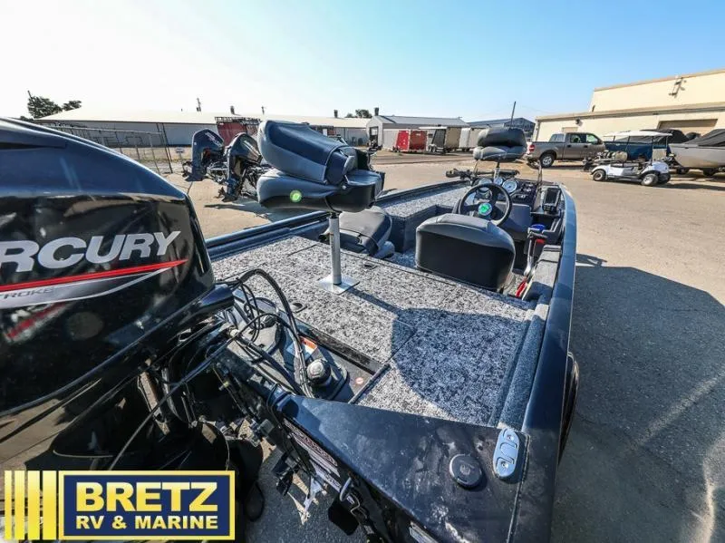 Slide: The Image of 2025 Pro 170 boat with Mercury engine at Bretz RV & Marine dealership. - 6