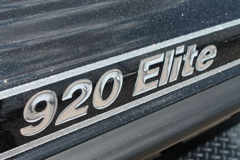 Slide: The Image of Close-up of 2025 Phoenix 920 Elite model name on a sleek, metallic surface. - 2