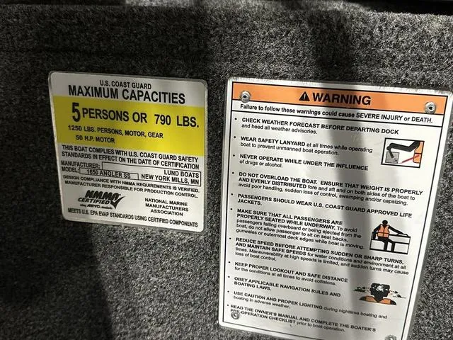 Slide: The Image of Lund 1650 Angler SS 2025 - 14