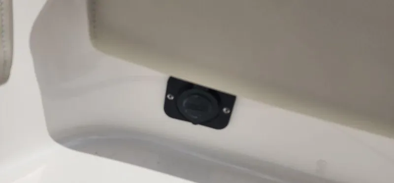 Slide: The Image of Close-up of a 2025 Key West 239 FS boat interior detail. - 28