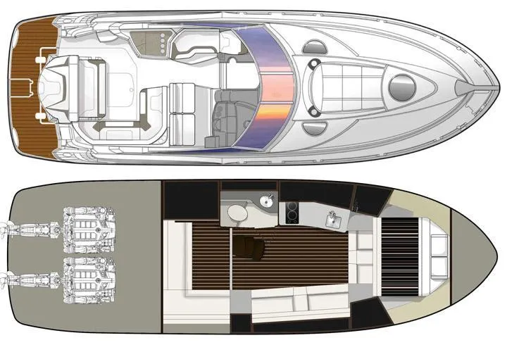 Slide: The Image of Monterey 355 Sport Yacht 2017 - 74