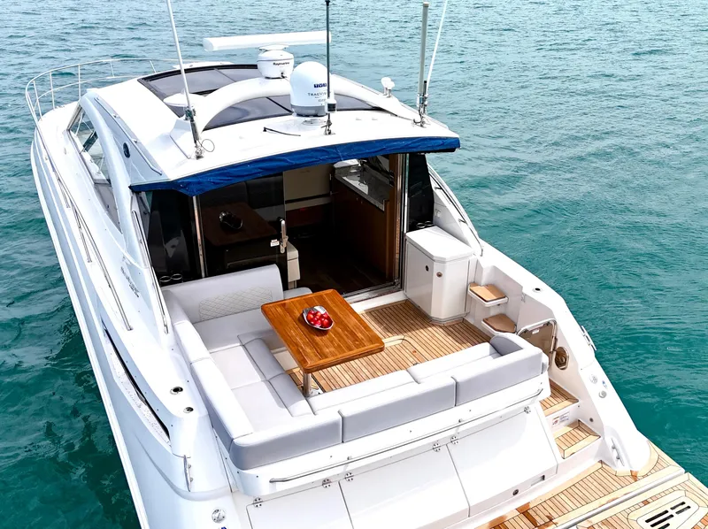 Slide: The Image of Cockpit Area w/ High Gloss Wood Table - 4