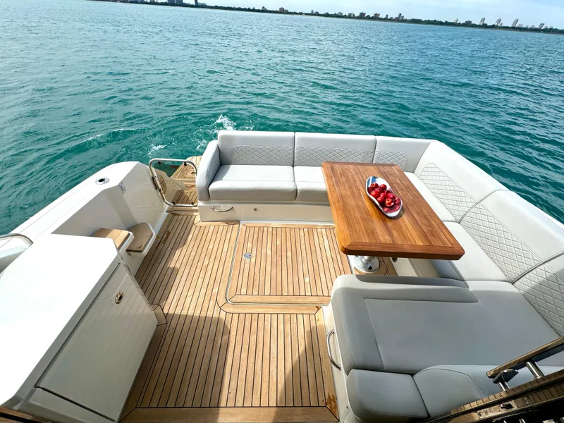 Slide: The Image of Teak Decking - Cockpit - 6
