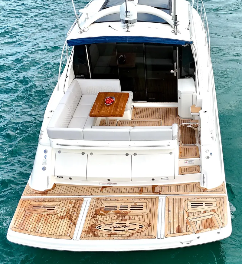 Slide: The Image of Teak Decking - Cockpit, Steps & Swim Platform - 97