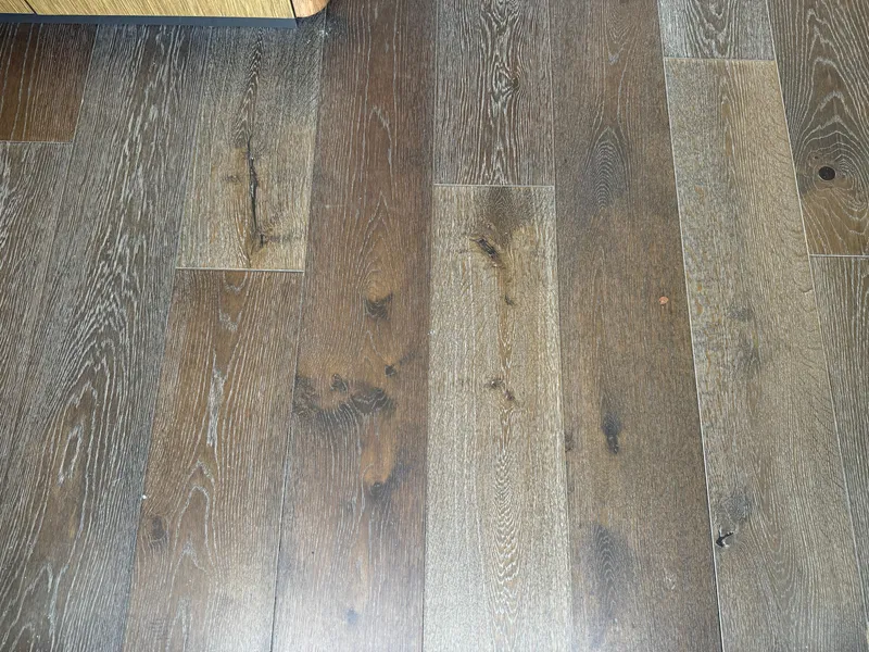 Slide: The Image of Wooden flooring on a 2017 Sea Ray Sundancer 460 yacht. - 45