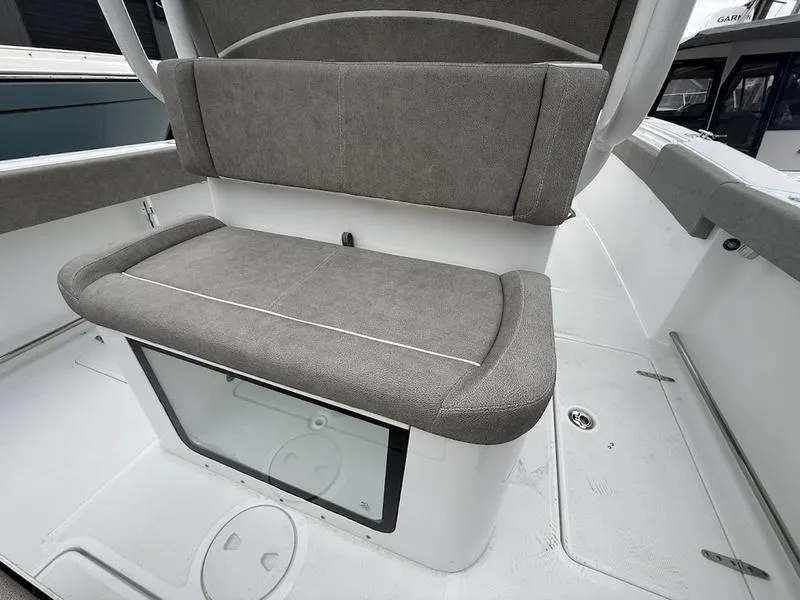 Slide: The Image of 2025 Sea Hunt Gamefish 28 Coffin Box interior seating area. - 10
