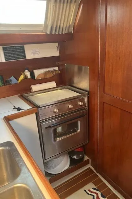 Slide: The Image of Galley w/ aft stateroom door - 21