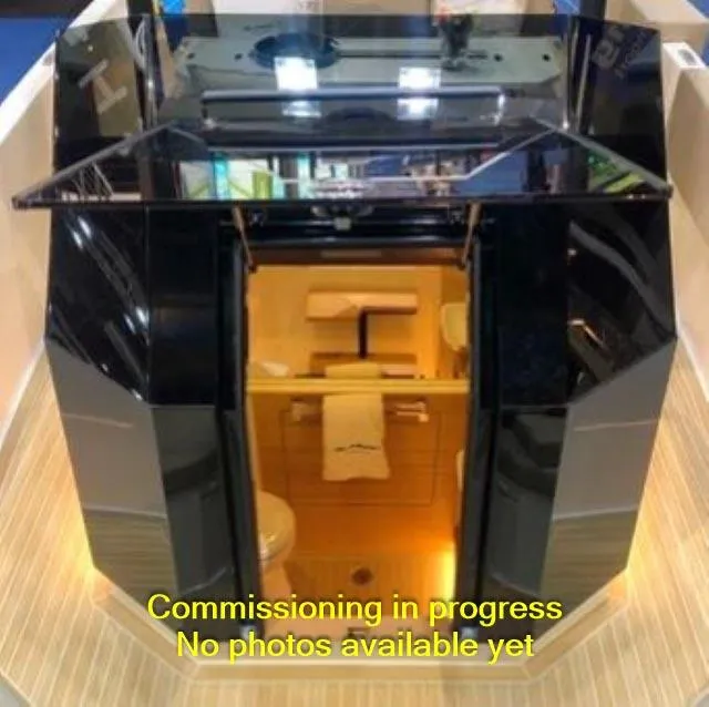 Slide: The Image of 2024 De Antonio Yachts D28 Open interior under construction, no photos available yet. - 6