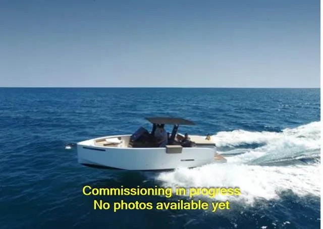 Slide: The Image of 2024 De Antonio Yachts D28 Open cruising on the ocean, commissioning in progress. - 8