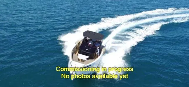 Slide: The Image of 2024 De Antonio Yachts D28 Open cruising on blue ocean waters. - 3